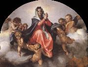 Andrea del Sarto Details of the Assumption of the virgin oil painting on canvas